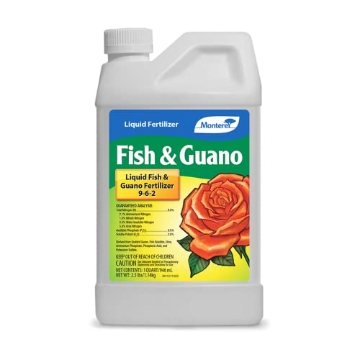 Picture of Monterey Mills LG 7265 Monterey Fish & Guano Liquid Plant Fertilizer for Transplants and Flowers, Quart Concentrate (EA)