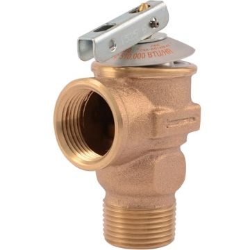 Picture of Cash Acme 20166-0030 Cash Acme 3/4 Inch F-30 Safety Relief Pressure Release Valve, Brass Plumbing Fitting, 20166-0030 (EA)