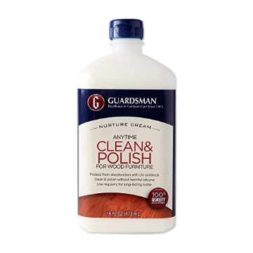 Picture of Guardsman 461500 Guardsman Clean & Polish For Wood Furniture - Cream Polish 16.9 oz - Silicone Free, UV Protection - 461500 (EA)