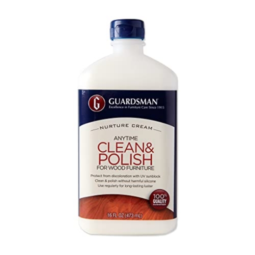 Picture of Guardsman 461500 Guardsman Clean & Polish For Wood Furniture - Cream Polish 16.9 oz - Silicone Free, UV Protection - 461500 (EA)