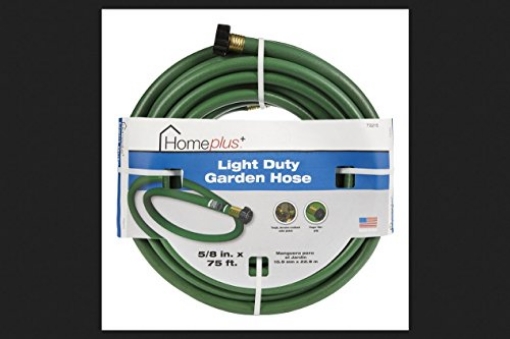Picture of Home Plus+ FR5875ACE Homeplus+ Light Duty Garden Hose 5/8 " X 75 ' Green3 (PK-3-EA)