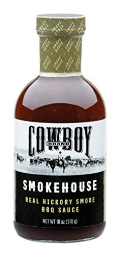Picture of COWBOY CHARCOAL 83602 Cowboy Smokehouse Real Hickory Smoke BBQ Sauce 18 oz. (PK-6-EA)