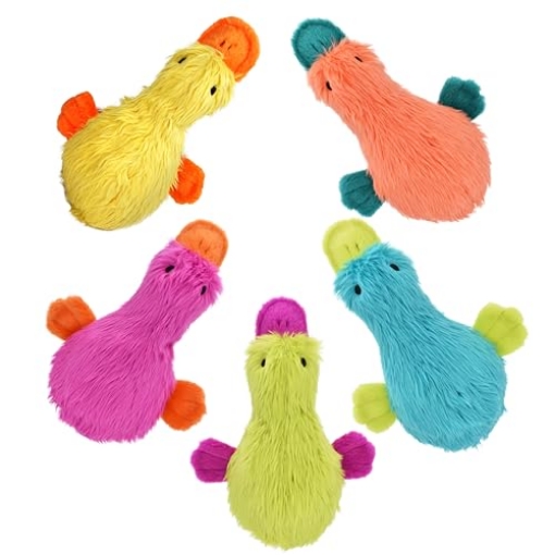 Picture of Multipet International 37701 MULTIPET Duckworth Plush Filled Dog Toy, Assorted Colors, (Pack of 1) (EA)