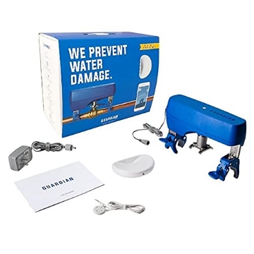 Picture of Guardian Equipment KGLPS1-1 New Guardian by Elexa Leak Detection and Prevention Kit | Detect Water Leaks and Prevent Severe Water Damage Fast | No Tools or Invasive Plumbing Required (EA)