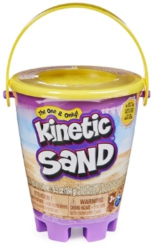 Picture of SPIN MASTER 6062081 Kinetic Sand, Mini Bucket with 170 g Sand Effect Wetdry Effect for Children Ages 3+ (EA)