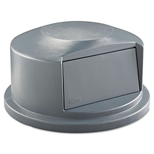 Picture of RUBBERMAID COMMERCIAL FG264788GRAY Brute Dome Top for Brute Container Gray (EA)