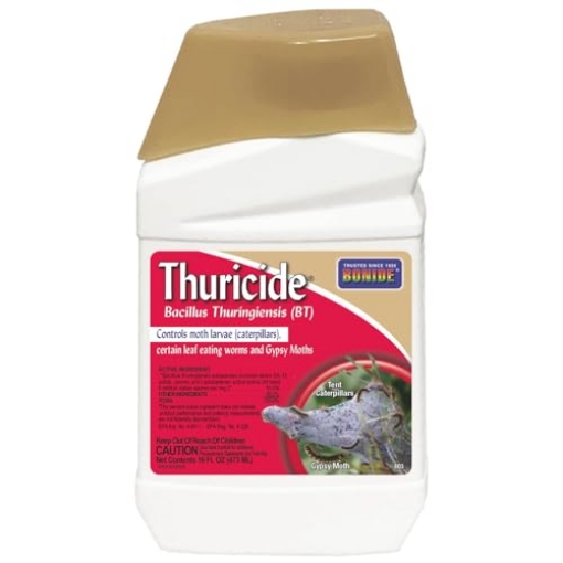 Picture of BONIDE PRODUCT 8036 Bonide Thuricide BT Concentrate, 16 oz Ready-to-Mix Solution for Caterpillar, Worm and Moth Control in Home Garden (EA)