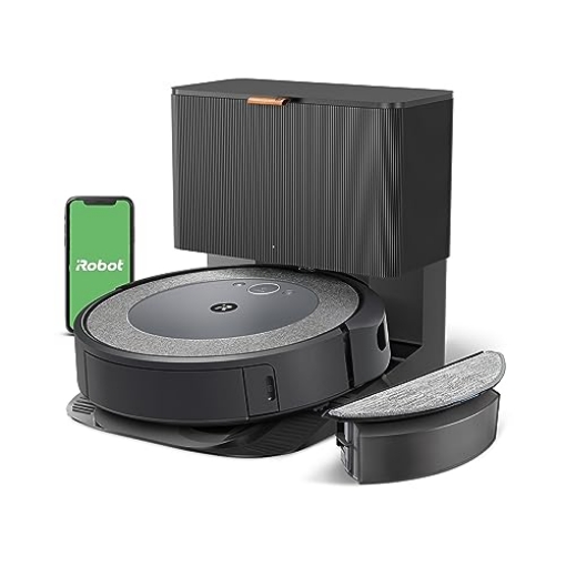 Picture of IROBOT CORPORATION I557020 iRobot Roomba Combo i5+ Self-Emptying Robot Vacuum and Mop, Clean by Room with Smart Mapping, Empties Itself for Up to 60 Days, Works with Alexa, Personalized Cleaning OS (EA)