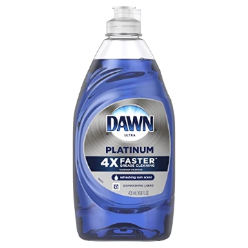 Picture of Dawn Industries 80746462 Dawn Platinum Dishwashing Liquid Dish Soap, Refreshing Rain Scent, 14.6 fl oz (PK-10-EA)
