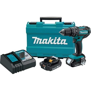 Picture of Makita XPH10R Makita XPH10R 18V Compact Lithium-Ion Cordless Hammer Driver-Drill Kit (2 Amp), 1/2" (EA)