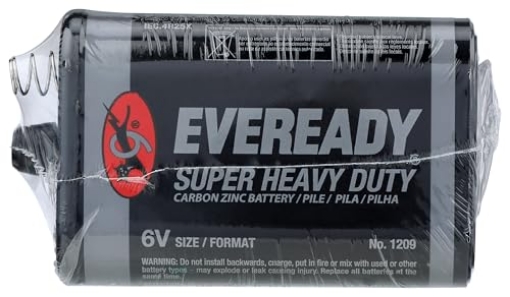 Picture of Eveready 1209 Eveready Energizer Heavy Duty 6V (EA)