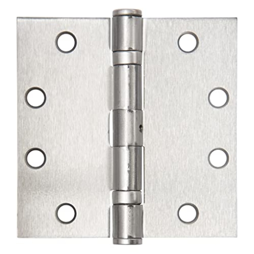 Picture of BRINKS BC41011 BRINKS Commercial - 4 1/2" Ball Bearing Door Hinge, Satin Chrome Finish - Smooth Opening and Closing for Light to Medium Weight Doors (EA)