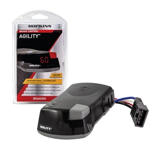 Picture of Hopkins Manufacturing 47294 Hopkins Towing Solutions 47294 Agility Plug-in Simple Brake Control, Controls up to 8 trailer brakes (EA)