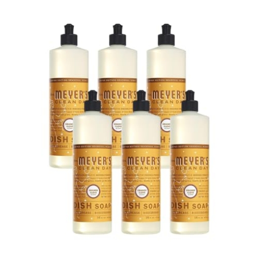 Picture of Mrs Meyers 17430 Mrs Meyers Clean Day Liquid, Orange Clove 16.0000 OZ (Pack of 6) (PK-6-EA)