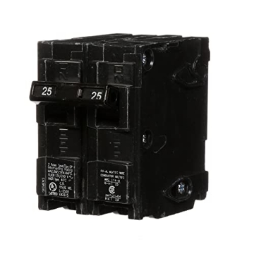 Picture of Siemens Q225 Siemens Q225 25-Amp Double Pole Type QP Circuit Breaker Black (EA)