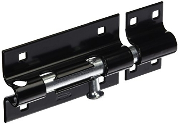 Picture of National/Spectrum Brands N152-121 NATIONAL MFG/SPECTRUM BRANDS HHI, 5-Inch, Black National/Spectrum Brands HHI N152-121 Heavy Barrel Bolt (EA)