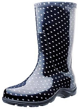 Picture of Sloggers 5013BP09 Sloggers Women's Garden/Rain Boots 9 US Black Polka Dot 1 pair (EA)