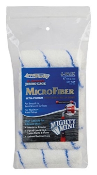 Picture of LINZER PRODUCTS CORP 4-MFR3JCCK Arroworthy Barracuda Microfiber 3/8 in. x 4 in. W Jumbo Paint Roller Cover For Smooth to Semi-Smooth Surfaces (EA)
