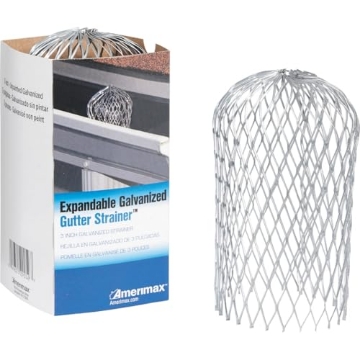 Picture of AMERIMAX 29059 Amerimax 3 in. W x 5 in. L Gray Galvanized Steel Gutter Strainer (PK-18-EA)