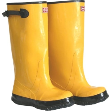 Picture of Boss Products Usa Llc 2KP448110 BOSS 2KP448110 Rubber Boot, 17" Size 10, Yellow (EA)