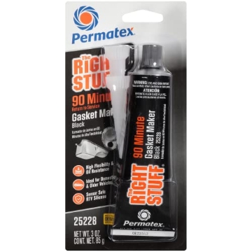Picture of Permatex 25228 Permatex 25228 The Right Stuff 90 Minute Black Gasket Maker, 3 oz, 1 Count (Pack of 1) (EA)