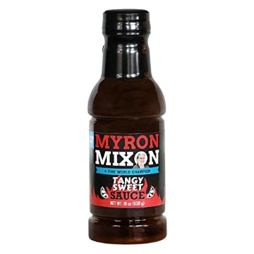 Picture of CDH ASSOCIATES MMS003 Myron Mixon BBQ Sauce | Tangy Sweet | Champion Pitmaster Recipe | Gluten-Free BBQ Sauces, MSG-Free, USA Made | 19 Oz Bottle (EA)