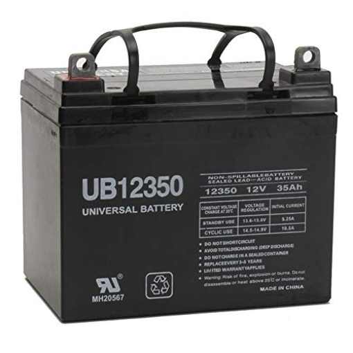 Picture of UPG D5722 UPG 85980/D5722 Sealed Lead Acid Battery (12V; 35 AH; UB12350) (EA)