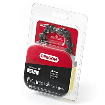 Picture of Oregon Laminations Company M78 Oregon M78 SpeedCut Replacement Chainsaw Chain for 20-Inch Guide Bars, 78 Drive Links, Pitch: .325", .050" Gauge (EA)