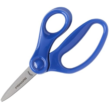 Picture of Fiskars Corporation FSK1067052 Fiskars 5" Pointed-Tip Scissors for Kids 4+ - Scissors for School or Crafting - Back to School Supplies - Color May Vary (EA)