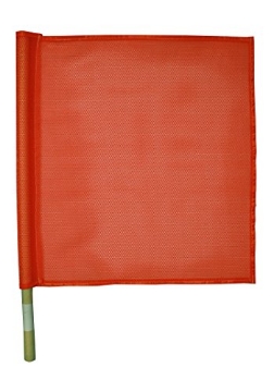 Picture of CH Hanson 55300 CH Hanson 55300 Nylon Traffic Flag with 24" Handle (EA)