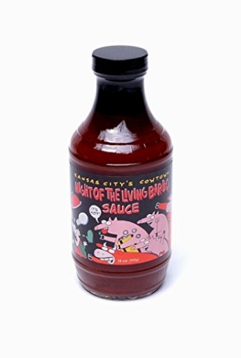 Picture of COWTOWN CT00810 BBQ SAUCE NGHT LVING18OZ (PK-6-EA)