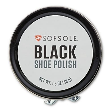 Picture of IMPLUS FOOTCARE LLC 82093 Sof Sole Shoe Polish, Black, 1.5-Ounce (EA)