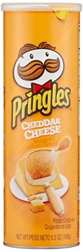 Picture of Kellogg NA Co. 650281 Pringles Cheddar Cheese Potato Crisps, 5.5 Ounce (PK-14-EA)