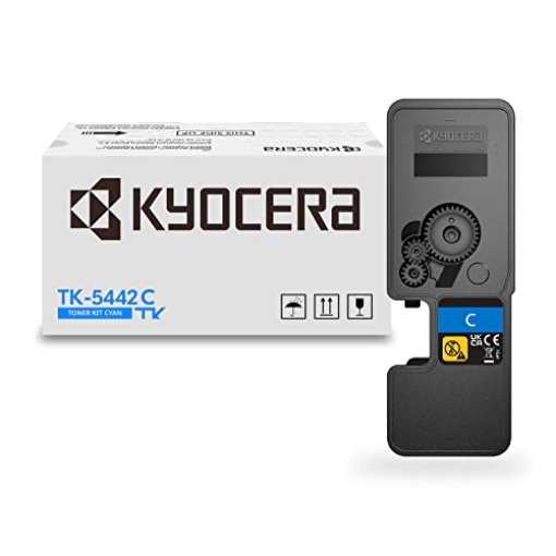Picture of Kyocera Corporation KYO1T0C0ACUS0 KYOCERA TK-5442C Cyan Toner Cartridge for MA2100cwfx and PA2100cwx Model Laser Printers (1T0C0ACUS0) (EA)