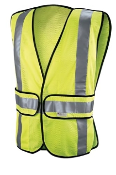 Picture of 3M 94617-80030-PS 3M Reflective Construction Safety Vest with 5 Point Tear Away, Class 2, Hi-Viz Yellow (EA)