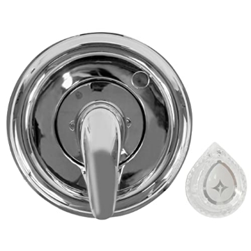 Picture of DANCO INC 9D00010001 Danco 10001 Trim Kit, for Use with Moen Tub and Shower Faucets, Plastic, Chrome Plated, Single-Handle Valve (EA)