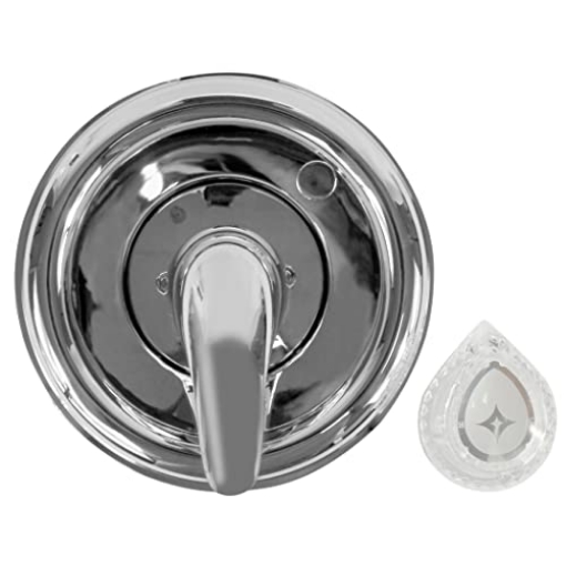 Picture of DANCO INC 9D00010001 Danco 10001 Trim Kit, for Use with Moen Tub and Shower Faucets, Plastic, Chrome Plated, Single-Handle Valve (EA)