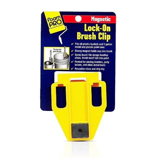 Picture of FOAMPRO  MANUFACTURING INC 130 FoamPRO 130 Lock-On Magnetic Brush Clip (PK-20-EA)
