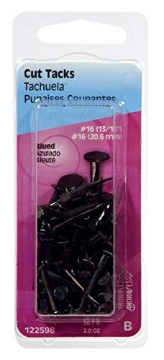 Picture of HILLMAN 122598 Hillman No. 16 x 13/16 in. L Blue Steel Cut Tacks 2 pk - Case of: 6; Each Pack Qty: 2; Total Items Qty: 126 (PK-6-EA)