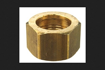 Picture of JMF COMPANY 41226 JMF 5/8 in. Compression Brass Compression Nut (PK-5-EA)