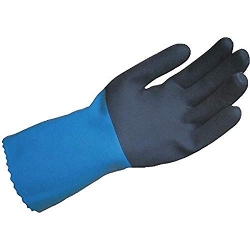 Picture of SPONTEX 33003ZQK Spontex LEHIGH 33003 Rubber Gloves, Large (EA)