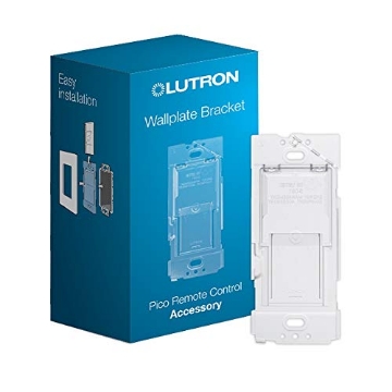 Picture of LUTRON ELECTRONICS CO PICO-WBX-ADAPT Lutron Caseta Smart Lighting Wall Plate Bracket for Pico Smart Remote(Pico Sold Separately), Directly Mount Pico Remote To The Wall, 3-Way (No Wires Required), PICO-WBX-ADAPT (EA)