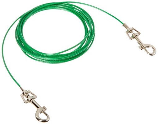 Picture of PDQ Q221200099 Master Equipment Boss Pet Products Q2212-000-99 Puppy Tie Out Cable 12' (EA)