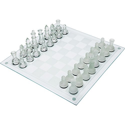 Picture of Bf Systems SPCHESS Maxam 33PC Glass Chess Set [Toy] (EA)