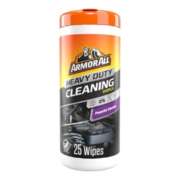 Picture of Armor All Marine & Watersports ARMAHDWMPHDC Armor All Heavy Duty Car Cleaning Wipes , Car Wipes for Dirt, Grease and Oil, 25 Count (EA)