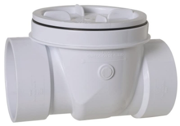 Picture of SIOUX CHIEF MANUFACTURING CO INC 869-S3PPK VALVE BACKWATER PVC 3" by SIOUX CHIEF MfrPartNo 869-S3PPK (EA)