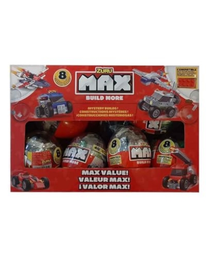 Picture of NYS LIFE GM83130 ZURU MAX Build More Mystery Egg Capsule (EA)