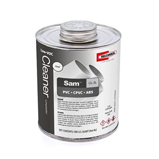 Picture of THE RECTORSEAL CORPORATION 55934 Rectorseal 55934 Quart Cl-3L Low-Voc Pvc, Cpvc, Abs Cleaner (EA)
