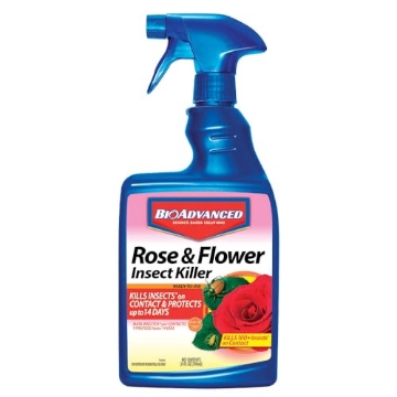 Picture of SBM LIFE SCIENCE CORP 708570A BioAdvanced Rose and Flower Insect Killer, Ready-to-Use, 24 oz (EA)