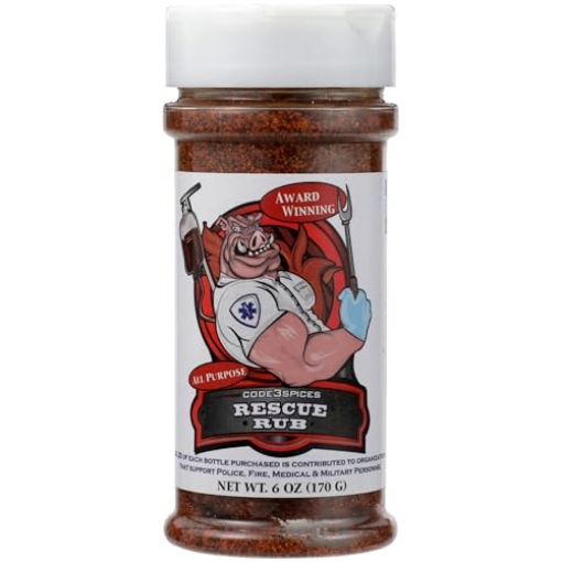 Picture of CODE 3 SPICES RR6 Code 3 Spices Rescue Rub, 6.5 Oz (EA)